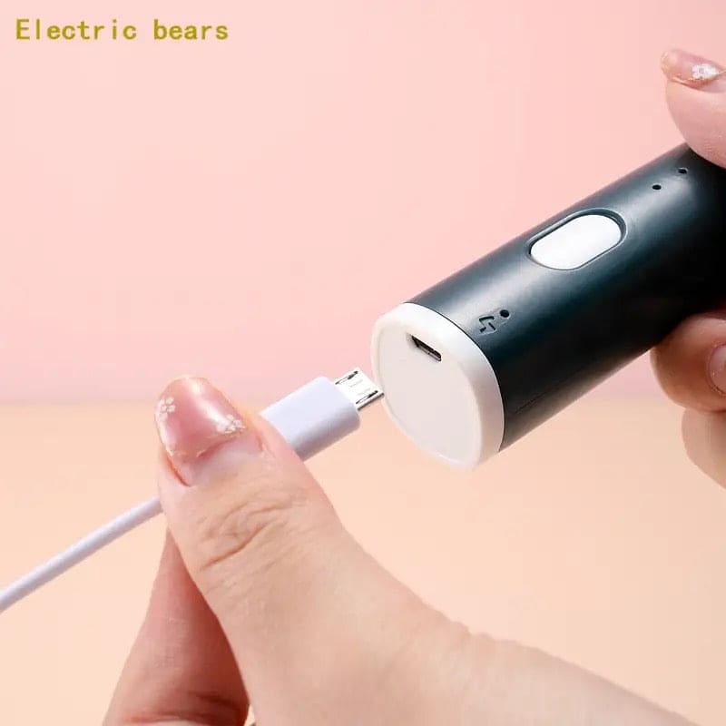 Handheld Frother Egg Beater, USB Rechargeable Coffee Blender,